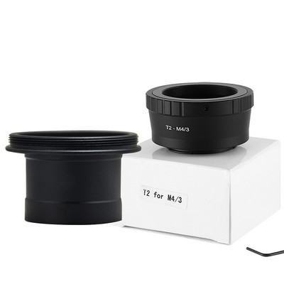 1,25"-es T-bajonettes fém teleszkóp-adapterkészlet tükör nélküli fényképezőgép-tartozék Canon EOS Nikon Sony T-gyűrűs csillagászati fényképezés