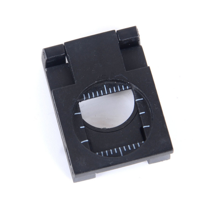 20X fém vonalzó, összecsukható mérleg ruha nagyító K9 optikai lencsék fekete festék spray zsebes nagyító nagyító