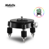 MaKeDa lézeres szintadapter 360 fokban állítható forgási alap állványtartó 1/4 hüvelykes interfészhez штатив для лазерн уровн
