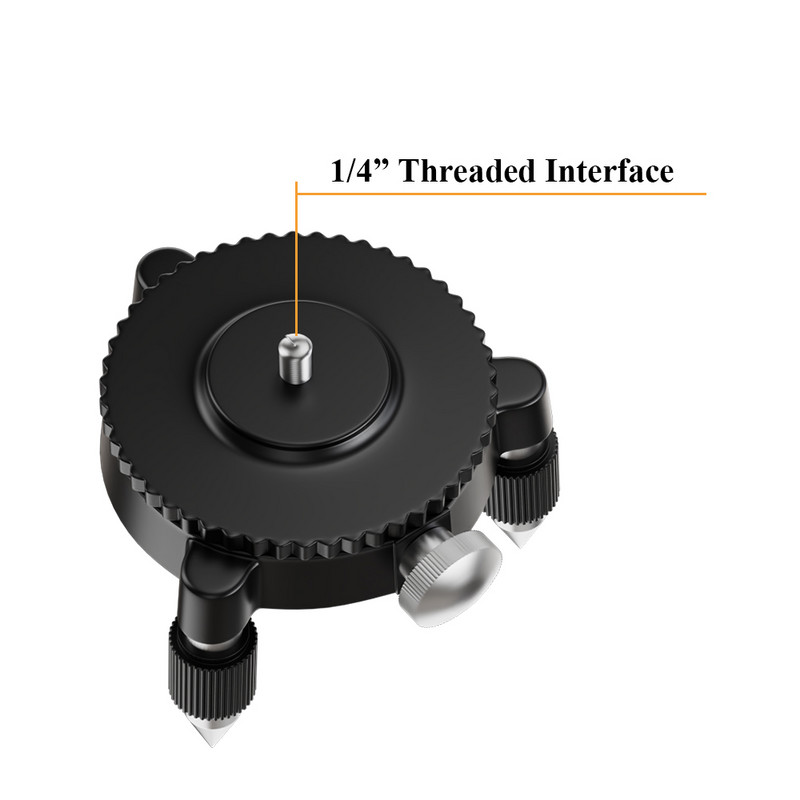 MaKeDa lézeres szintadapter 360 fokban állítható forgási alap állványtartó 1/4 hüvelykes interfészhez штатив для лазерн уровн