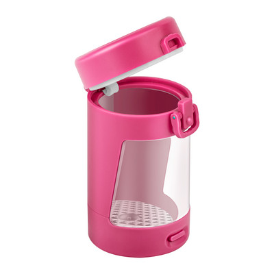 Nagyító tégely és LED fény átlátszó üveg légmentesen záródó tárolóedény Nagyító üvegedény Gyógynövény tartály Penész megelőzés