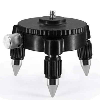 CLUBIONA 360° precīzas noskaņošanas turētāja grozāmās bāzes adaptera kronšteins statīvs 1/4 collu vītņotiem lāzera līmeņiem un 5/8 collu statīvam