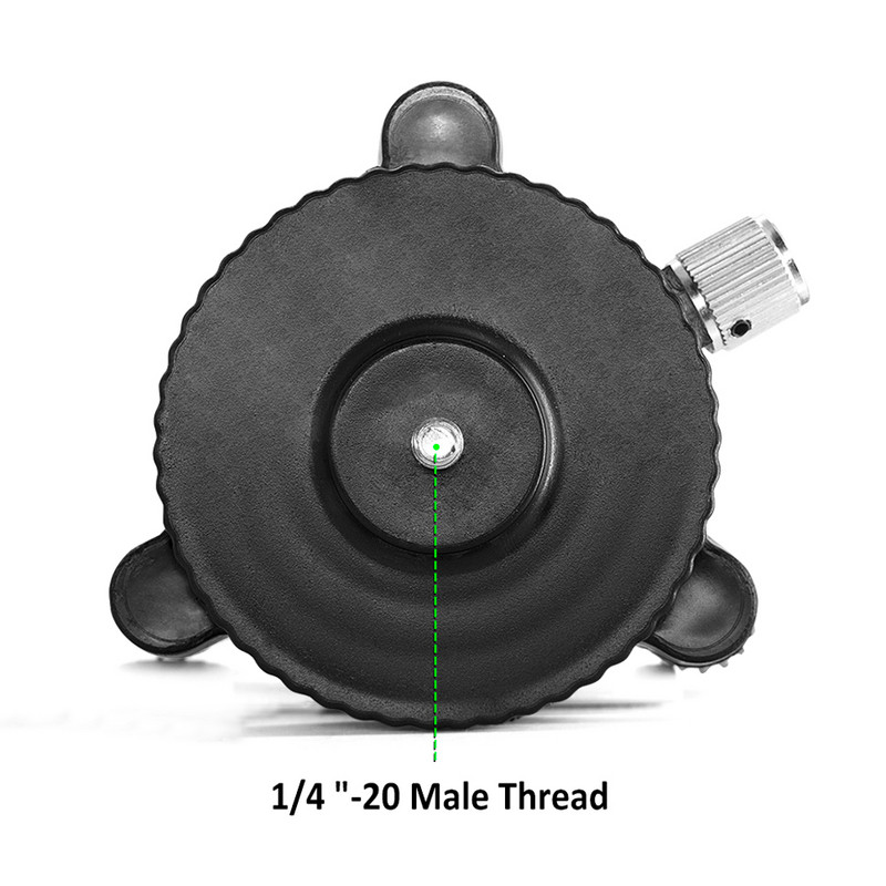 CLUBIONA 360° precīzas noskaņošanas turētāja grozāmās bāzes adaptera kronšteins statīvs 1/4 collu vītņotiem lāzera līmeņiem un 5/8 collu statīvam