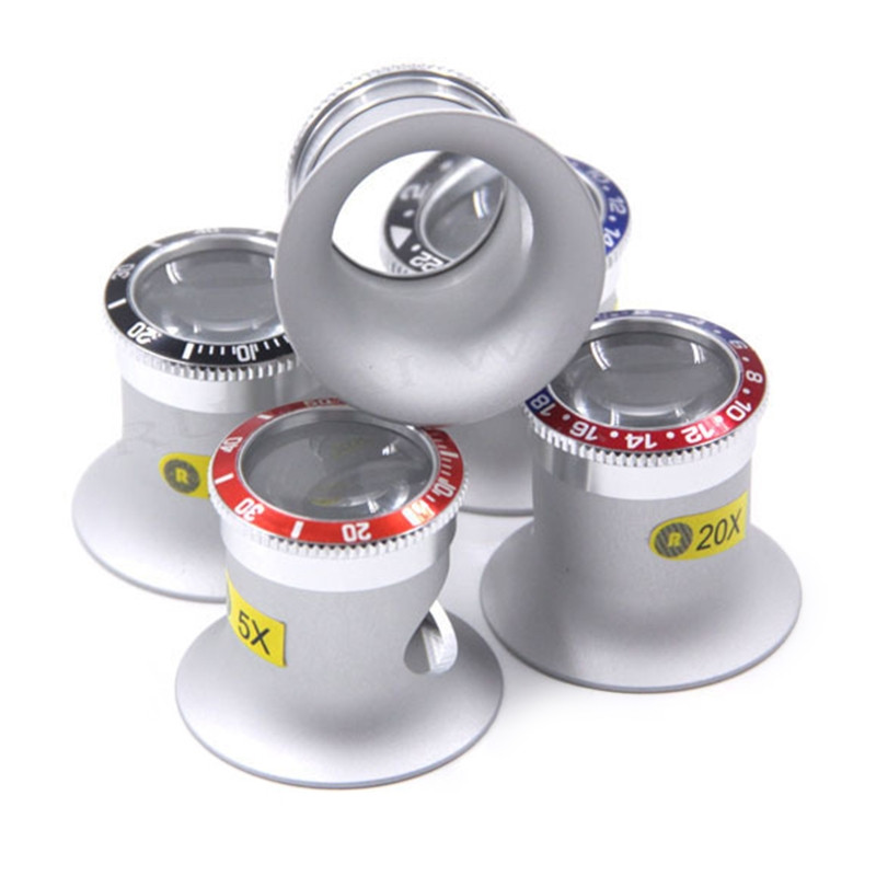 37MD 20X φορητό μονόφθαλμο μεγεθυντικός φακός ρολόγια ρολόγια φακός φακός κοσμηματοπωλείο ρολόι Eye len Repair Tools for Hobby
