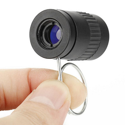Taktiskais monokulārais teleskops Visvairāk mini 2,5 x 17,5 mm aģents, īpaši miniatūrs pirkstu sprādzes rokas teleskops medību tūrismam