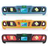 Digitális vízmérték buborék mágneses elektromos vízszintmérő szögmérő szögmérő dőlésmérő vízszintes skála vonalzó