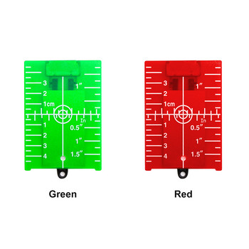 Επαγγελματικό πρακτικό σταθερό στάβλο για αξεσουάρ επιπέδου λέιζερ Μαγνητική πλάκα στόχου Σταυρού γραμμής Πράσινη Κόκκινη Διπλή Ζυγαριά με πόδι