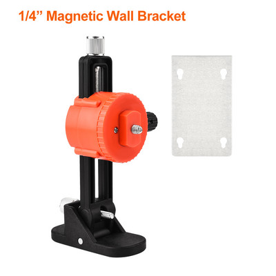 GOXAWEE lézerkonzol szuper erős mágneses lézeres szintező támasz 1/4 L-tartót vonz a 12 soros 3D lézerszinthez