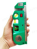 2 rida roheline lasertaseme USB mitmeotstarbeline horisontaalne vertikaalne mõõdulindi joondusjoon mullide joonlaud 300 MAh liitiumaku