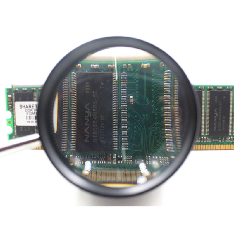 35X kézi nagyító fém ékszer nagyító 135 mm-es fogantyús nagyító, hordozható nagyító nagyító ékszerész üveg monoklis kézi lupe