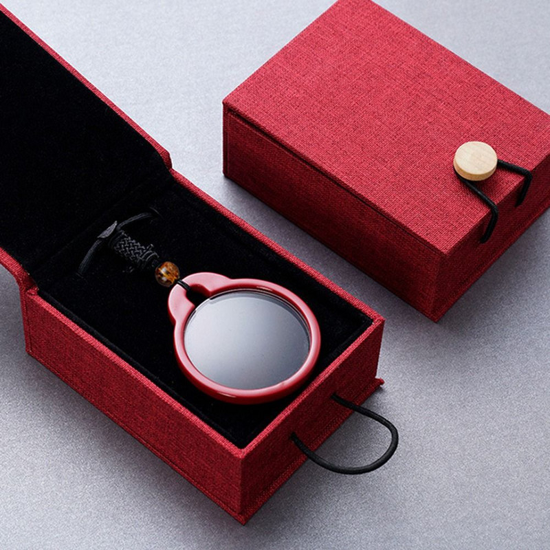 Radoša palielināmā lupa stikla kaklarota praktisks lasīšanas palīgs rotājums kulons brīvdienu mātes dienā vecmāmiņas dāvana