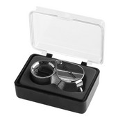 Mini 10X 20X stiklo didinamasis didinamasis stiklas juvelyrinis akių papuošalas Lupa kilpa karšta