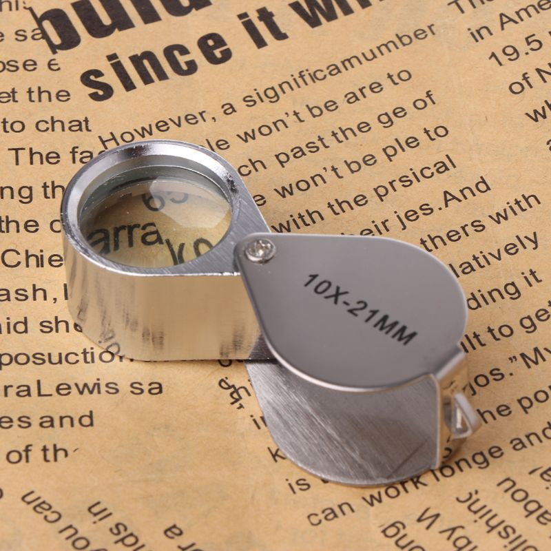 Mini 10X 20X stiklo didinamasis didinamasis stiklas juvelyrinis akių papuošalas Lupa kilpa karšta