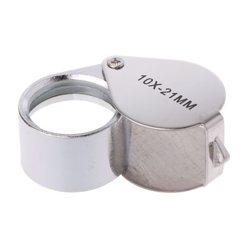Mini 10X 20X stiklo didinamasis didinamasis stiklas juvelyrinis akių papuošalas Lupa kilpa karšta
