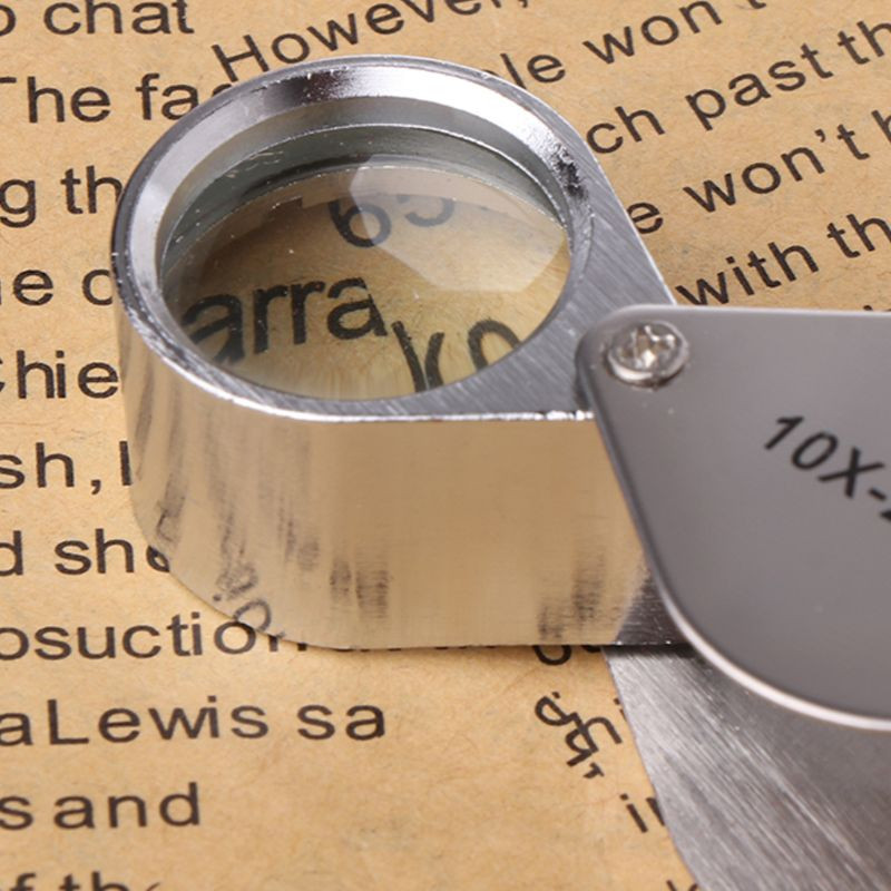 Mini 10X 20X stiklo didinamasis didinamasis stiklas juvelyrinis akių papuošalas Lupa kilpa karšta