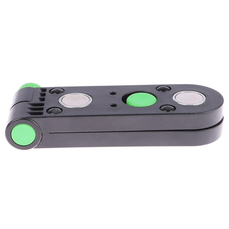 Στήριγμα τοίχου 1 τμχ μίνι λέιζερ ρυθμιζόμενο για επίπεδα λέιζερ με νήματα 1/4" Στήριξη επιτοίχιας βάσης Ισχυρός μαγνήτης