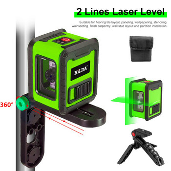 Επαγγελματικό Mini Laser Level Tripod Level Meter Red Button Portable Laser Tripod