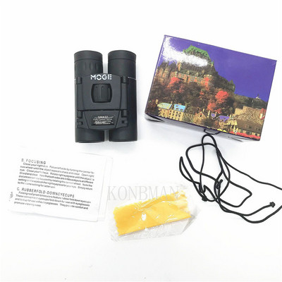 Binoclu puternic 100x22 HD Mini binoclu pliabil pentru sport de vânătoare excursie în camping în aer liber Cadou de Crăciun 2021