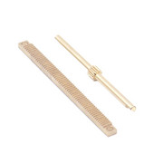 Sada hriadeľov zaostrovacieho stojana astronomického ďalekohľadu 0,5 m, celomosadzné zaostrovacie zariadenie a náprava, výmena svojpomocne