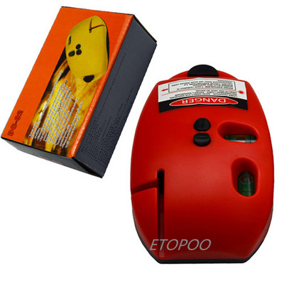 Mitmeotstarbeline 2-realine lasertaseme nivelleerimine täisnurga lasertasandi tööriist 90-kraadine lasermõõtja minilaser statiiviga