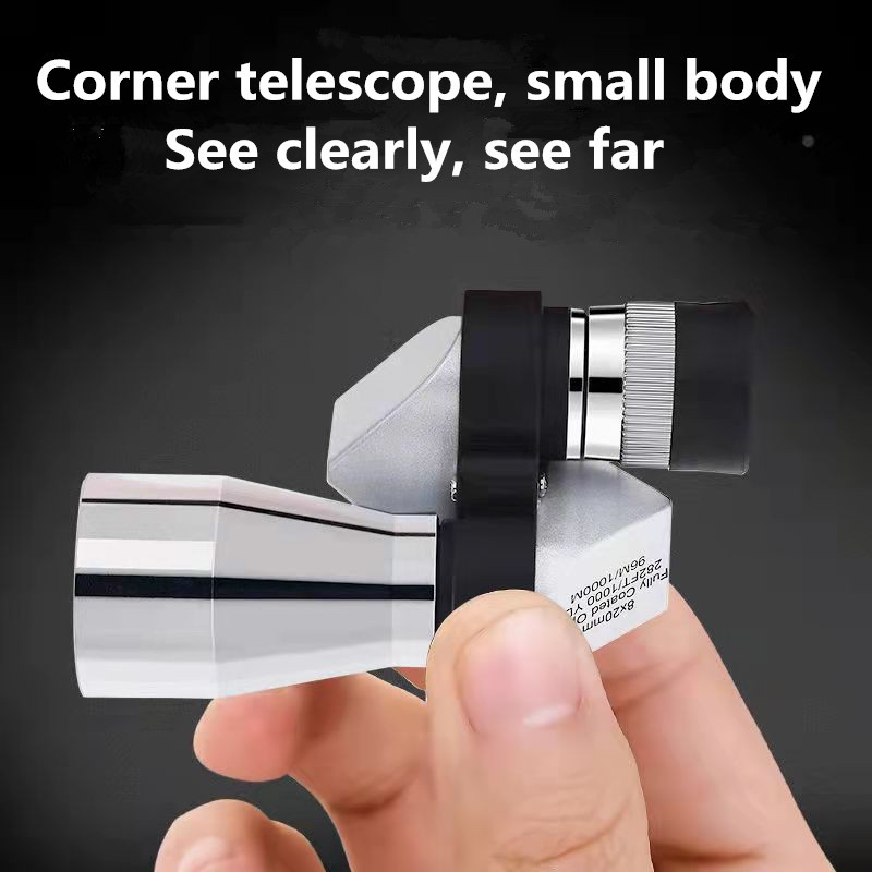 HD 10 × 20 teleskopinis monokulis, didelio galingumo silpnas apšvietimas naktinio matymo mini nešiojamas monokuliaras Galingas kelionės suaugusiems vaikams dovana