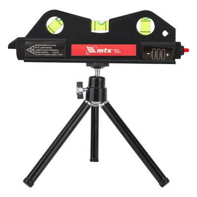 Laser cu nivel multifuncțional Vertical Orizontal 2 linii Riglă de nivel cu laser în infraroșu Aliniere bandă de măsurare Riglă de echilibru orizontal