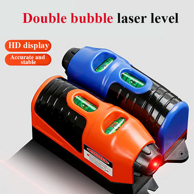 Mini nivelă verticală cu bulă de aer Dreaptă Nivelă ghidată cu laser Multifuncțional Măsură nivel cu laser Alinier linie Baloane standard 8FT