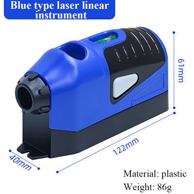 Mini nivelă verticală cu bulă de aer Dreaptă Nivelă ghidată cu laser Multifuncțional Măsură nivel cu laser Alinier linie Baloane standard 8FT
