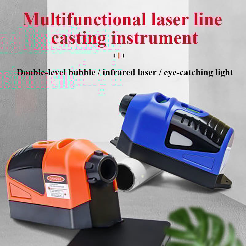 Mini nivelă verticală cu bulă de aer Dreaptă Nivelă ghidată cu laser Multifuncțional Măsură nivel cu laser Alinier linie Baloane standard 8FT