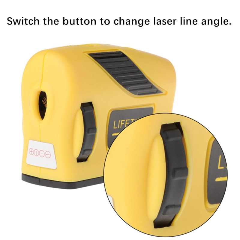 4 IN1 nivel laser cu infraroșu Slash Beam Line, funcțional, reglabil, 360 de grade, orizontală, verticală, linii încrucișate, instrument manual de măsurare