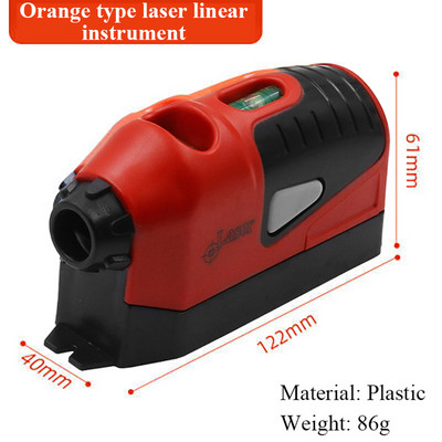 Mini függőleges vízmérték egyenes lézervezető szint többcélú lézeres szintmérő vonal igazító mérőeszköz