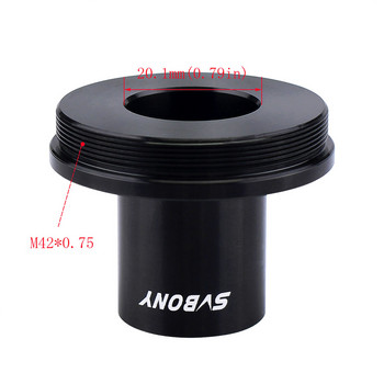 SVBONY 23,2 mm T Ring Lens Mount Αξεσουάρ φωτογραφικής μηχανής DSLR για Φακό μικροσκοπίου τηλεσκοπίου προσαρμογέα κάμερας Canon EOS Nikon