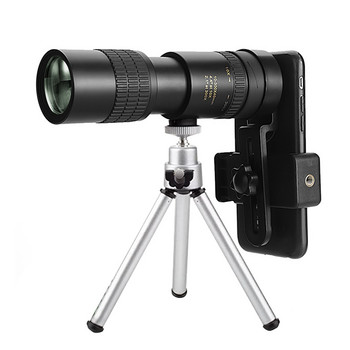 10-300X40 Професионален монокулярен телескоп HD Мощен преносим бинокъл Zoom Висококачествен BAK4-Prism Водоустойчив за къмпинг