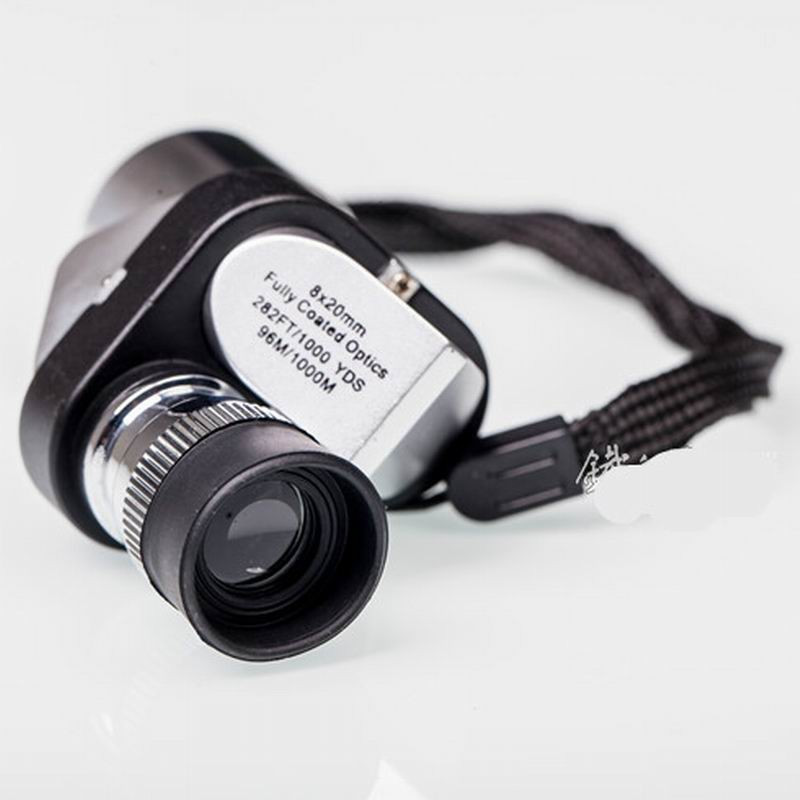 Single Pass Telescope 8 Times Spy Mini Portable HD Telescope High Outdoor Small Weak Light Night Vision
