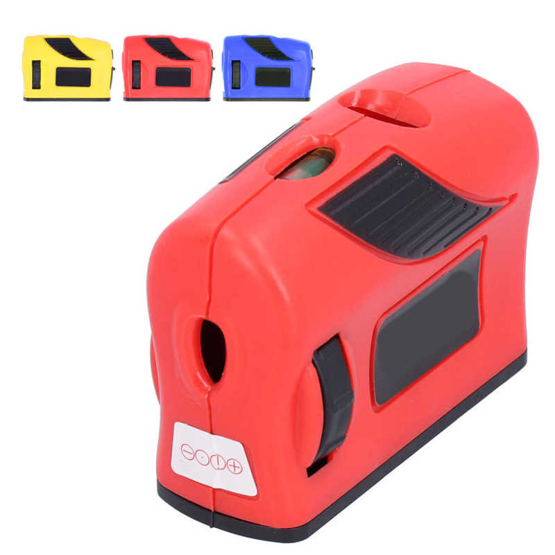 Instrument de nivel al fasciculului roșu O singură cheie Instrument portabil de măsurare mic pentru amenajarea podelei