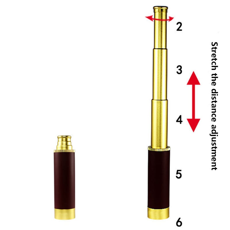 Royal Navy Monocular Υψηλής ποιότητας φορητό τηλεσκόπιο Captain monocular Binoculars LLL νυχτερινή όραση Pocket Pirate Telescope