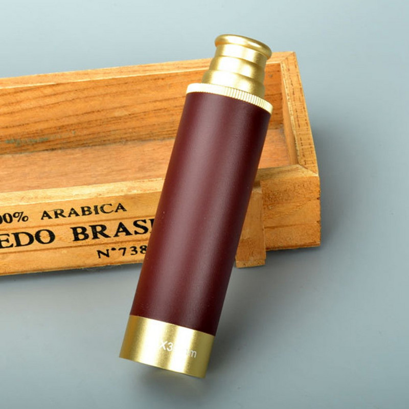 2021. Novi Pirati s Kariba 25x30 Teleskop Monokularni Teleskop Optika Nautički mjedeni Spyglass Pomorski Kamp na otvorenom