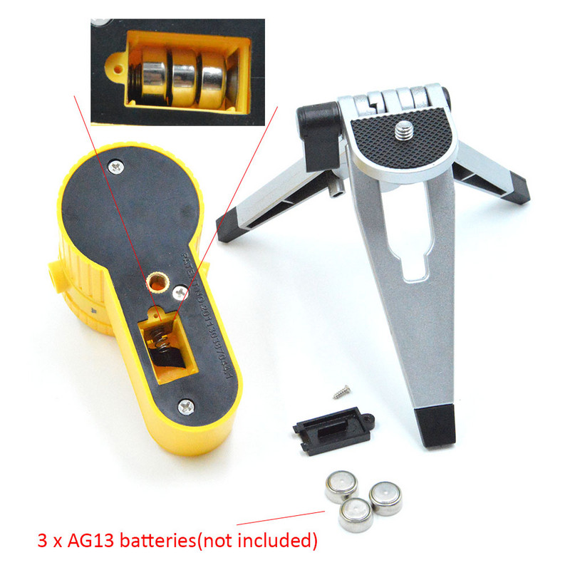 Multifunktsionaalne lasertase maja kaunistamiseks Dot Cross vertikaalne horisontaaljoon optiline instrument statiiviga Tasuta kohaletoimetamine