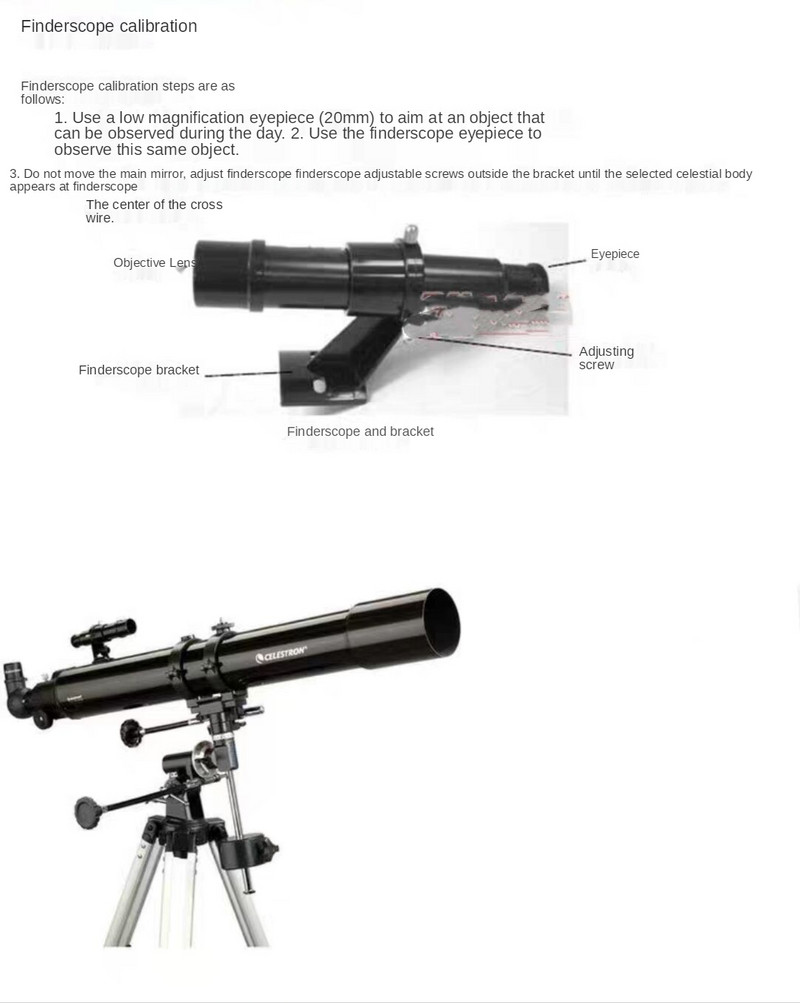 Celestron 5x24 kereső céltávcső optikai kereső lyukak konzol Hajkereszt kereső távcső monokuláris csillagászati kiegészítők