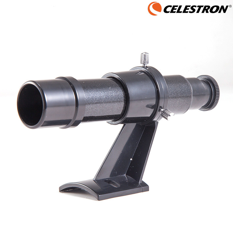 Celestron 5x24 kereső céltávcső optikai kereső lyukak konzol Hajkereszt kereső távcső monokuláris csillagászati kiegészítők