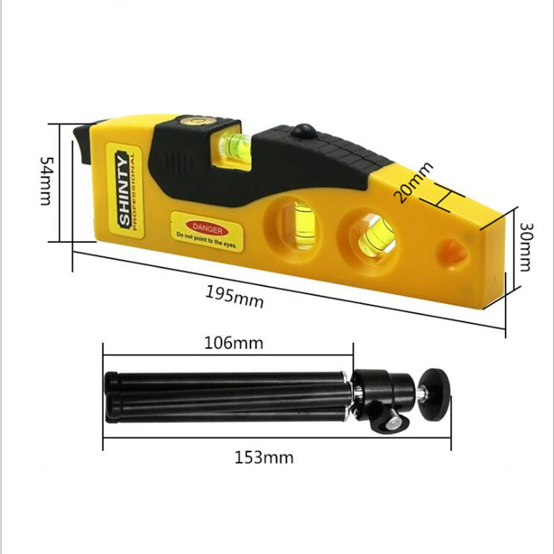 Instrument de măsurare a nivelului cu bule de nivel în infraroșu, nivel cu laser, instrument de măsurare cu trepied, instrument de construcție, nivel cu laser