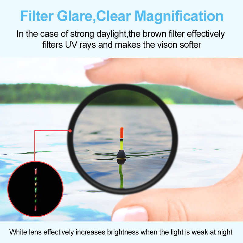 Horgásztávcső Horgásztávcső Horgásztávcső 3x-6x Zoom Nagyító Teleszkóp Éjszakai látó kültéri távcső horgászvadászathoz