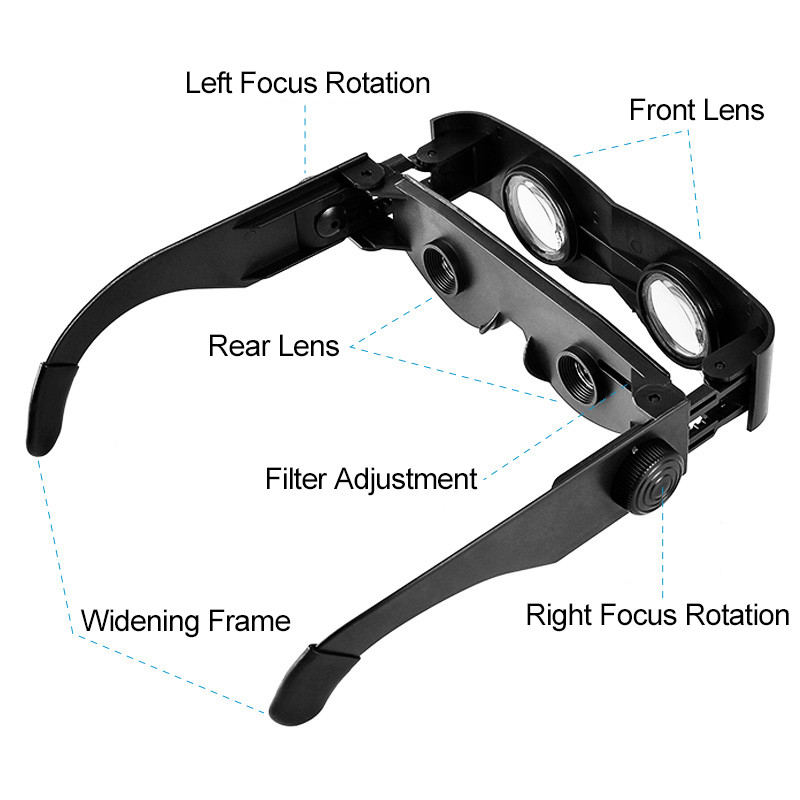 Horgásztávcső Horgásztávcső Horgásztávcső 3x-6x Zoom Nagyító Teleszkóp Éjszakai látó kültéri távcső horgászvadászathoz