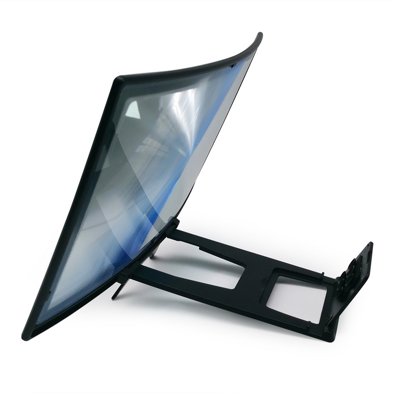 Lupa de ecran HD de 12" pentru proiecția telefonului Lupă Video cinema 3D pentru iPhone Măritor de ecran Aspect amplificator