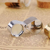 30x/20x/10x Бижута Диамантени бижута Лупа Инструмент за лупа Лупа за очи Увеличително стъкло Оборудване Триплет Бижутери Стъкло за очи