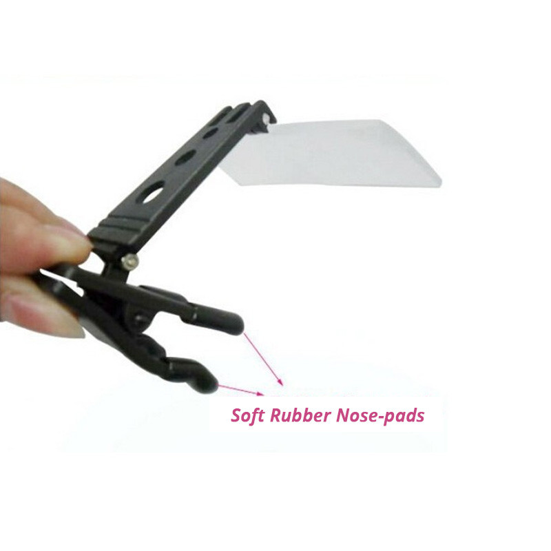 Palielināmās brilles Presbiopijas saspraude uz Paceļamām brillēm 2x Palielināmais Lupas lasīšanai Maza Druka Pastmarku Kolekcionēšanai