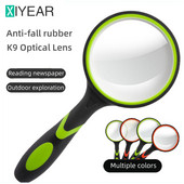 10 kartų didinamasis stiklas vaikams senjorams nešiojamas skaitymo didinamasis 50 mm didinamasis lęšis, skirtas skaityti mokslą Gamtos tyrinėjimams