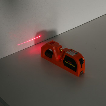 Мини инфрачервен лазерен нивелир Преносим високопрецизен нивелиращ метър с червен лъч Домашен лазерен нивелир за залепване на земята Измервателен инструмент