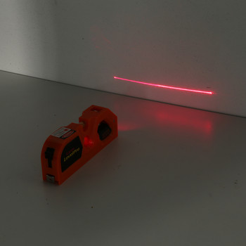 Мини инфрачервен лазерен нивелир Преносим високопрецизен нивелиращ метър с червен лъч Домашен лазерен нивелир за залепване на земята Измервателен инструмент