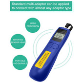 Universaalne port 6 standardsed lainepikkused 850/1300/1310/1490/1550/1625/1650nm optilise töökiiruse võimsusmõõturi tester 2,5 mm FC/SC/ST